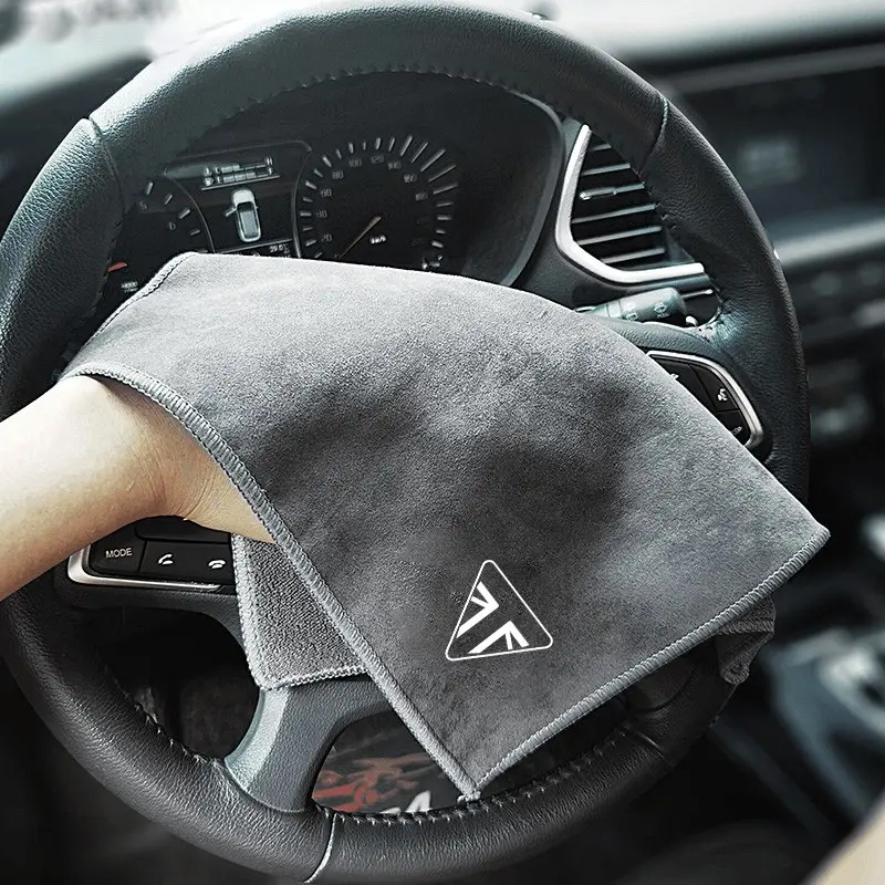 Suede Motorcycle Wash Towel, Microfiber Cleaning Rag Cloth, for Triumph Tiger 660 800 900 Gt Pro Rally Explorer 1200 Accessories