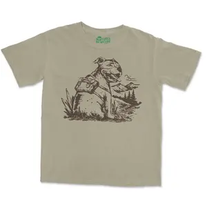 Pit Bull Hiking Buddy Graphic T-Shirt