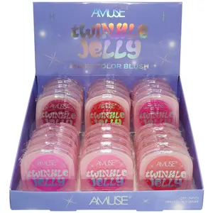 Rubor Mágico Twinkle Jelly Color Amuse - Venta al por Mayor Display 24 Unidades (BL3150MIX)