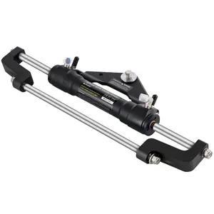 VEVOR Hydraulic Boat Steering Kit 300HP, Hydraulic Steering Kit Helm Pump, Hydraulic Outboard Steering Kit with 20 Feet Hydraulic Steering Hose for Boat Steering System