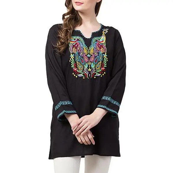 Raj Esha Embroidered Tunic