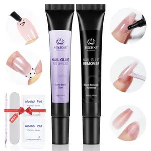 Semi-Solid Nail Glue – Air Dry Press On Nail Glue, Inspired Beauty Secrets Nail Glue, No UV Needed
