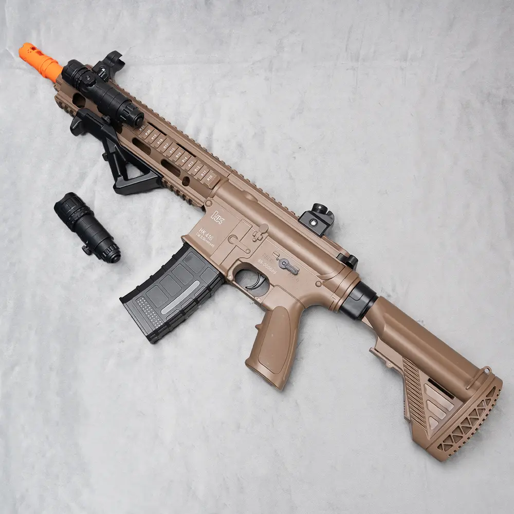 84CM hk416 electric toy Gel Blaster, fun toy, non removable orange