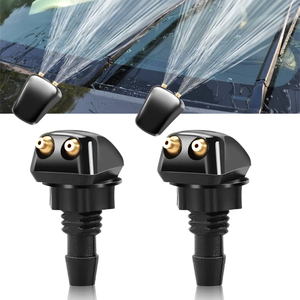 2026 New 2 Pcs Car Water Spray Jet Nozzle For mitsubishi pajero outlander xl montero lancer triton l200 galant 8 asx grandis For Car Décor