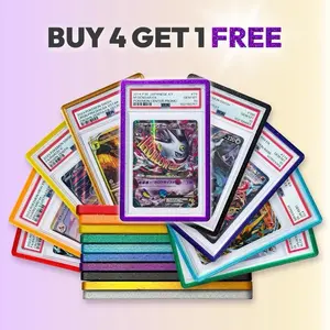 Sparkly PSA Card Guards - Premium Snap-In Slab Protector Cases NO CARD INCLUDED (20+ Colors and Limited Editions for Sports Cards, Pokemon, and other TCG Slabs) - Buy 4 Get 1 Free!