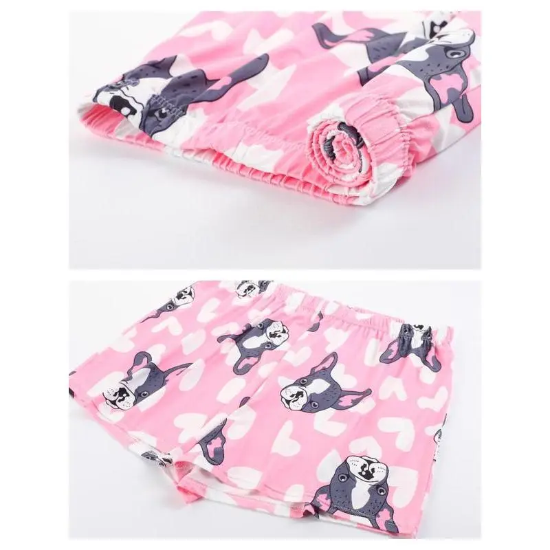 Plus Size?Two-Piece Set?Cartoon Dog Heart Print Tee & Shorts Pyjama Set, Casual Comfy Drop Shoulder?Short Sleeve T-Shirt & Elastic Waist?Shorts PJ Set, Women's Sleepwear for All SeasonsGift Plus Size?Two-Piece Set?Cartoon Dog Heart Print Tee & Shorts Pyjama Set, Casual Comfy Drop Shoulder?Short Sleeve T-Shirt & Elastic Waist?Shorts PJ Set, Women's Sleepwear for All SeasonsGift