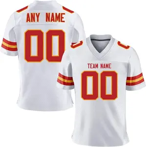 Custom Sewing Football Jerseys for Men/Women/Children, Personalize Your Team Name and Number, and give Gifts to Fans S-6XL Quick Dry