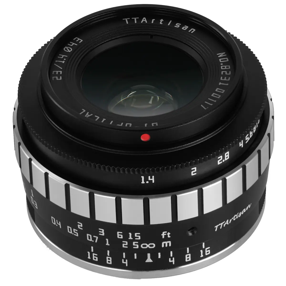 TTArtisan 23mm f/1.4 Lens for Nikon Z, Black/Silver