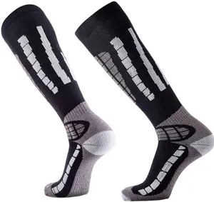 Pure Athlete Ski Socks Warm Merino Wool - Best Lightweight Thin Ski Snowboard Sock Women Men