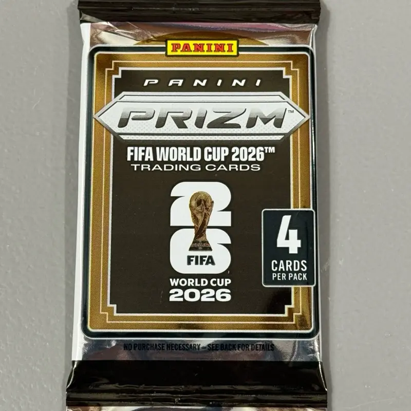 ONE PACK- UN PAQUETE -2026 PANINI FIFA WORLD CUP PRIZM PACK