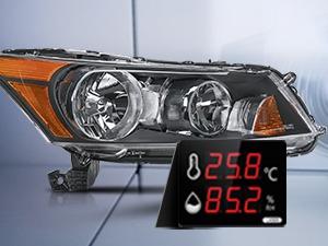 Nilight Headlights Assembly for Honda Accord sedan 2008 2009 2010 2011 2012 Headlamp Black Housing Amber Reflector