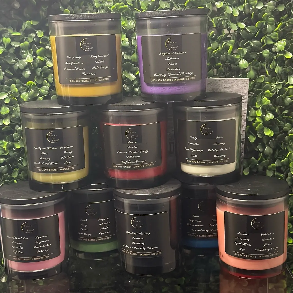 Unscented Manifestation/Meditation Candles