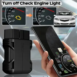 Wireless Obd2 Diagnostic Tool, Compatible with Android and iOS, Full System Scan, Compact Design, Real-Time Data Reading, USB Powered, Automotive Diagnostic Tool