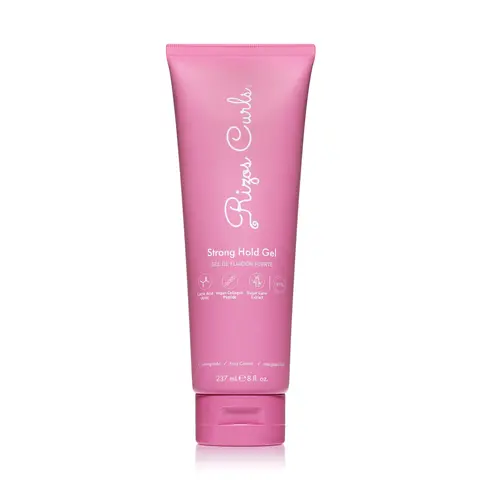 Rizos Curls Strong Hold Gel for flake-free, weightless hold, frizz control, enhanced definition & shine