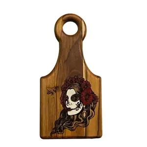 Catalina Plantain Smasher "Tostonera" by PureLife Organic Inc Kitchen Sturdy Utensils Wooden Wood