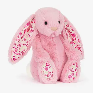 Jellycat Blushkin Blossom Luxe Bunny – Rare Luxury Collector Plush