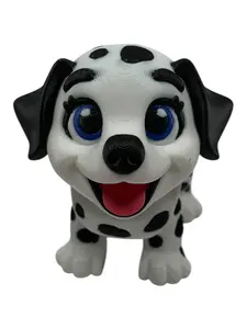 3D Printed Dalmatian Dog Statue Figurines, Lightweight Home Decor Decoration, Collectible Room Decor for Friend Gifts