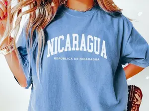 Comfort Colors Nicaragua T-Shirt | Nicaragua Comfort Colors Unisex T-Shirt | Nicaragua Group Trip Shirt Casual Loose