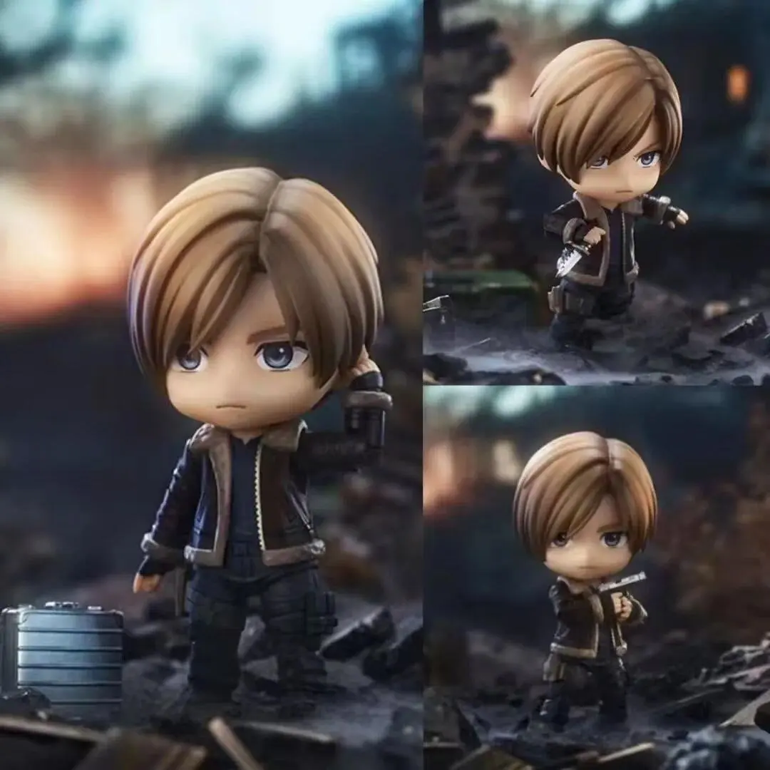 2026 Resident Evil Biohazard Leon S.Kennedy Plastic PVC Action Figures (#2337, #2761) - Adult Collectibles, Decorations, Gifts for Toy Enthusiasts, Leon Kennedy