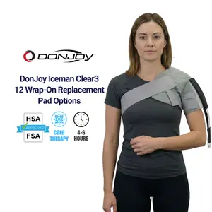 Donjoy® IceMan Clear3 Replacement Wrap-On Pads