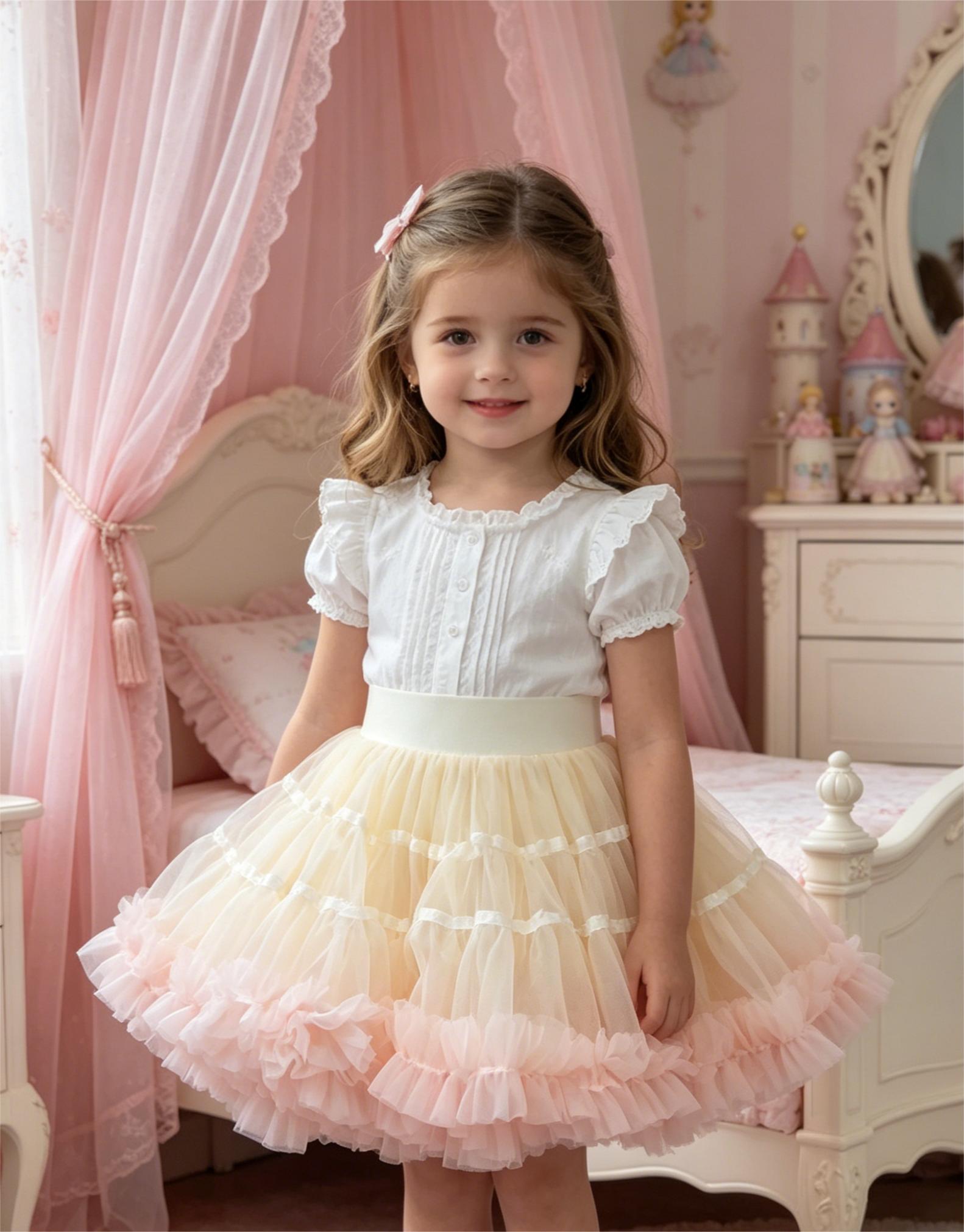Kids and Adult Tutu Skirt Soft Tulle Ballet Dress for Toddler and Big Girls Perfect for Outdoors photoshoot Birthday & Parties
