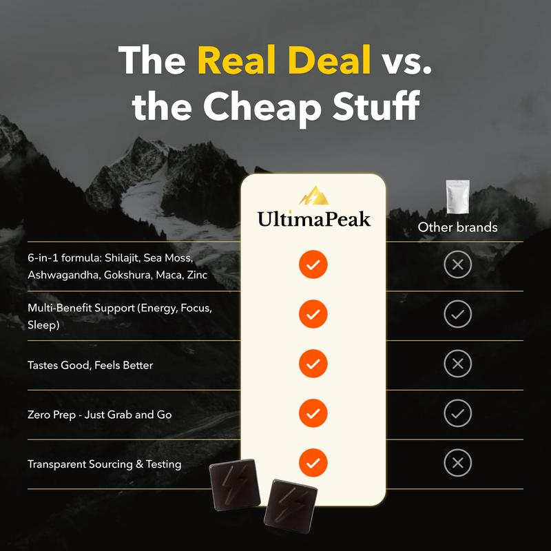 Shilajit Gold Gummies – Natural Energy & Focus Support | 30-Day Supply