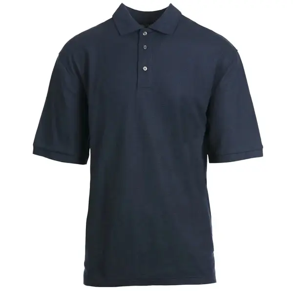 Men's Silky Smooth Piqué Polo Navy Blue