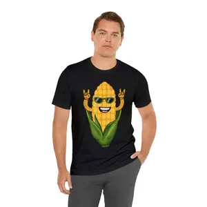 Funny Corn Design For Men Women Sweet Corn On The Cob Lovers T-Shirt