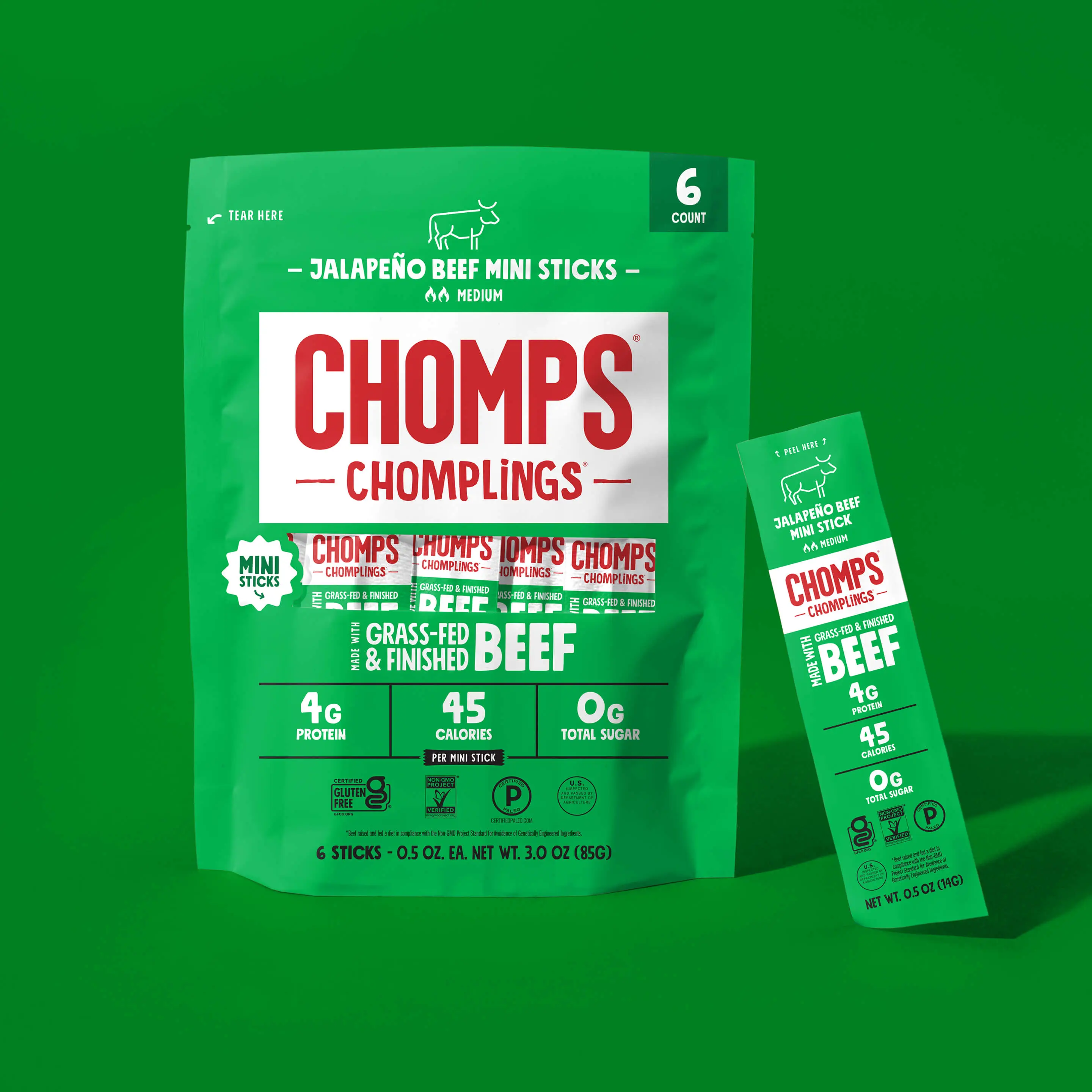 6 ct. Jalapeno Beef Chomplings 6 ct. Jalapeno Beef Chomplings