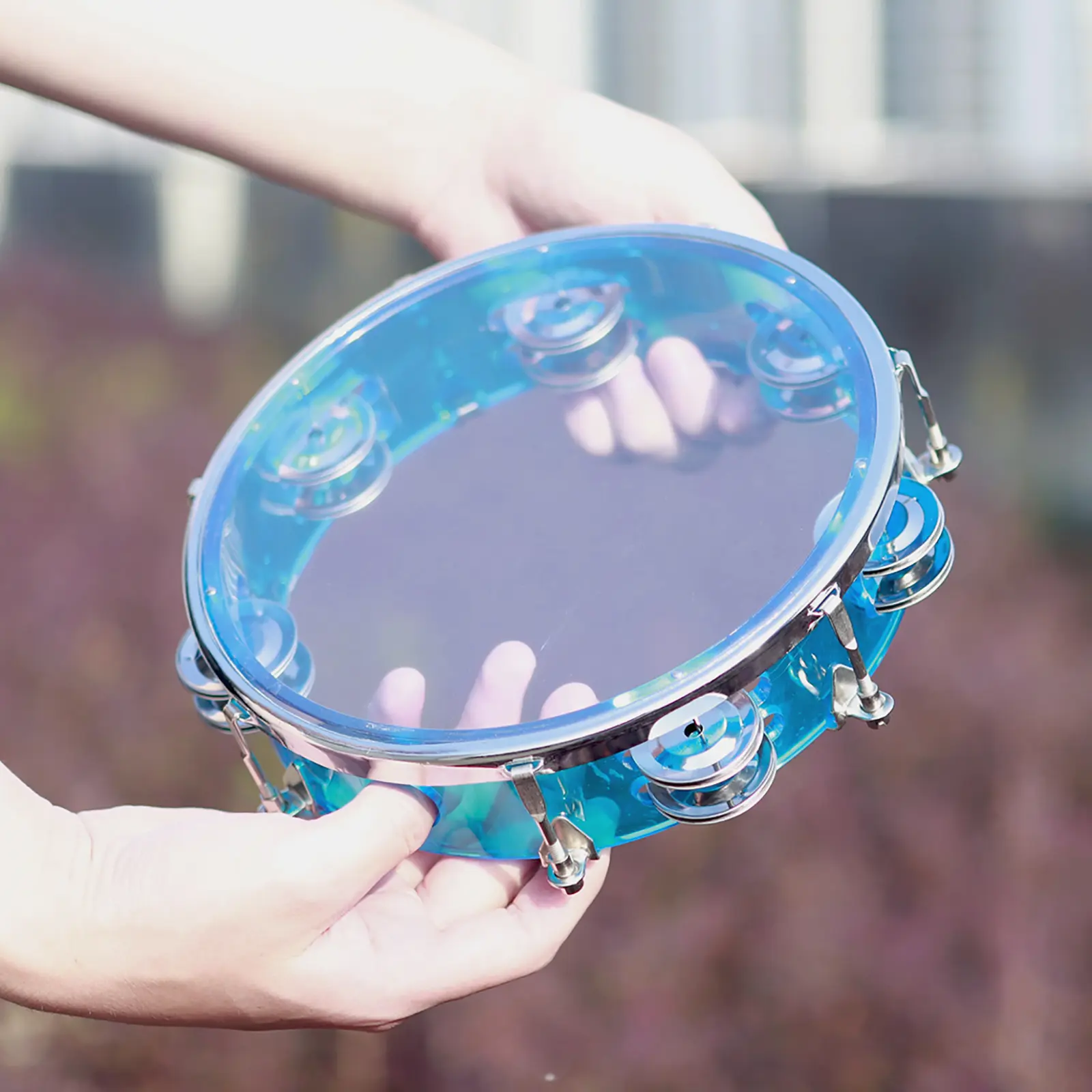 8 Inch Self-Tuning Hand Drum Bell, Musical Instrument for Kids & Adults, Perfect for Parties & Events, High-Quality Sound