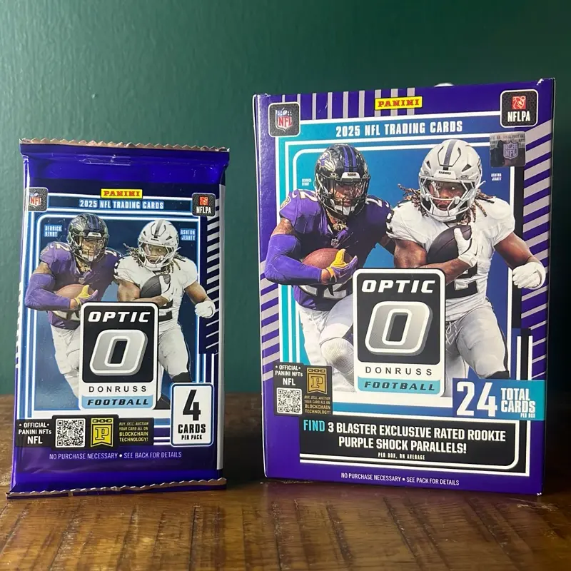 Donruss Optic Football 2025 Blaster Pack