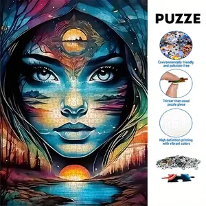 Large Paper Puzzle DIY Kit, Durable Seamless Design, Perfect Gift for Birthdays & Holidays, Ideal for Home Decor & Interactive Games
