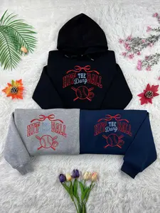 Embroidered Hit The Dang Ball Sweatshirt/ Hoodie, Baseball Mom Game Day Shirt, Baseball Lover Gifts