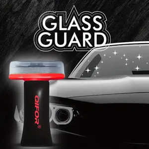 QIFOR Automotive Oil Film Cleaning Brush for Car Windows – Glass Cleaning Board, Anti-Fog Rain Glass Cleaner, Interior & Exterior Use, Effective Oil Film Remover for Windshield and Window Cleaning