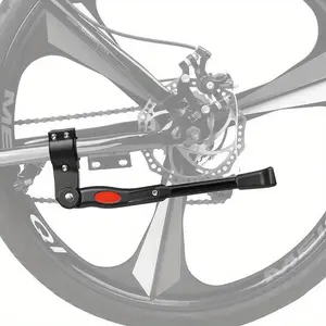 Adjustable Bicycle Kickstand Parking Rack Bicycle Side Support Kickstand for 22 24 26 Inch Mountain Bike Bicycle Parts