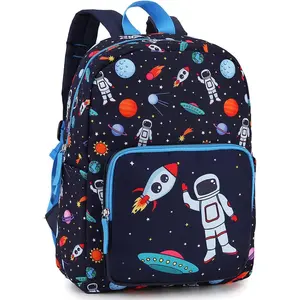 Toddler Preschool Backpack – Small Daycare Bag with Chest Strap, Cute Style for Girls & Boys