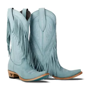 Senita Falls Boot - Powder Blue **Final Sale**