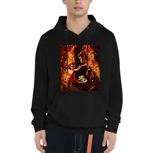 Nezha 2: Children's Roaming Sea Anime Printed Hoodie, 2025 Fashion Trend Anime Printed Hoodie, Unisex Casual Hoodie-021