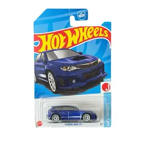Hot Wheels Subaru WRX STi HW J-Imports Blue 1:64 Diecast Car