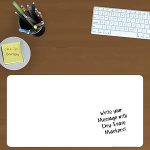 Desk Blotter - Removable Dry Erase Vinyl Decal