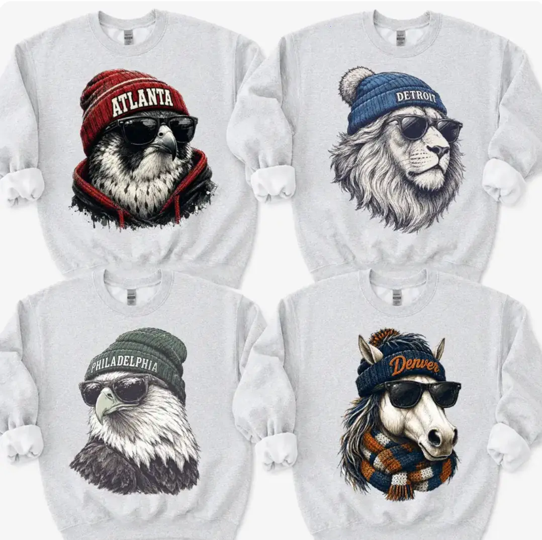 [Sale 50% off] Vintage Mascot All Team Football Unisex Sweatshirt for Men and Women, Retro Football Game Day Shirt, Gift Shirt for Football Fans, Game Day Outfit