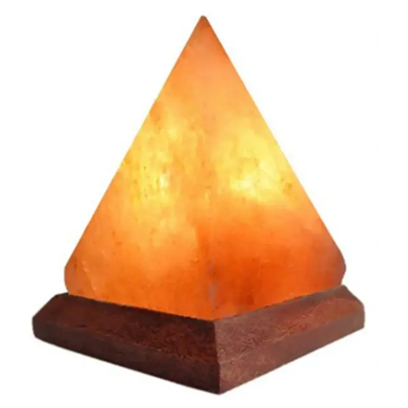 Premiere Lamps Himalayas Pyramid Crystal Salt Lamp USB LED