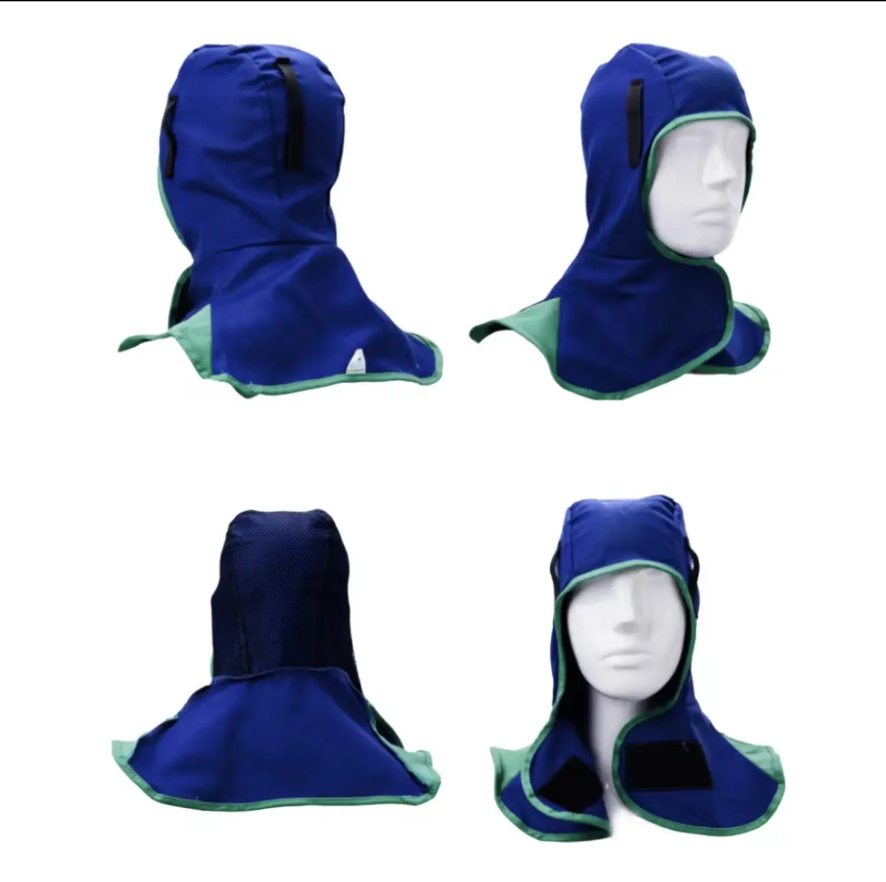 FLAME RESISTANT WELDING CAP (HOOD). FRC HEAD AND SHOULDERS COVER UP