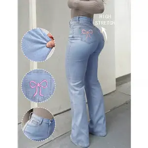 Women's Work Pants Business Casual Pants High Waisted Straight Leg Jeans Leggings with Pockets Dress Slacks Tummy Control