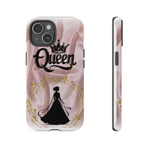 Tough Cases: Baddie Queen Stylish Phone Case, Trendy Phone Cover, Protective Smartphone Case, Fashionable Mobile Accessory, Cool Gift