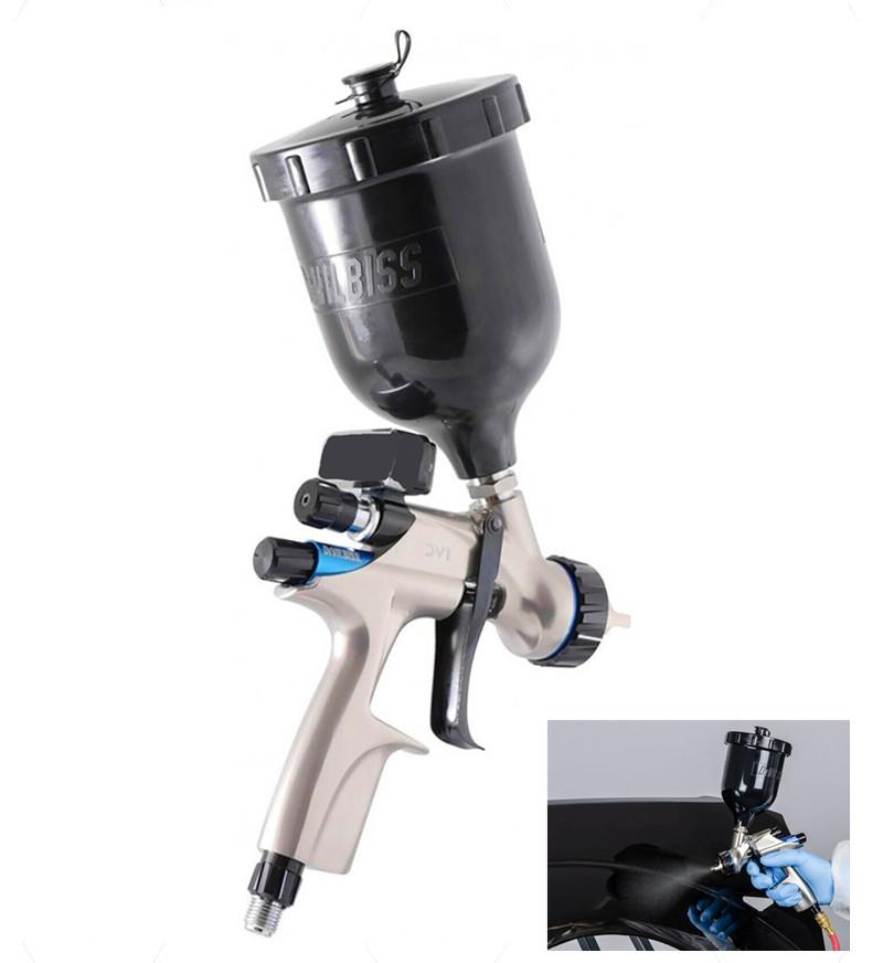 DEVILBISS DV1-B+ Basecoat Digital HVLP Plus Gravity Feed Spray Gun 1.3mm Tip DEVILBISS DV1-B+ Basecoat Digital HVLP Plus Gravity Feed Spray Gun 1.3mm Tip