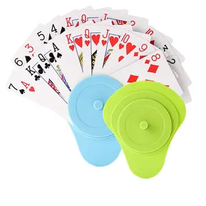 Playing Cards Holder for Little Hands Stocking Stuffer for UNO Game Nights, Poker, Playing Card Accessories for Family Gatherings & Travel