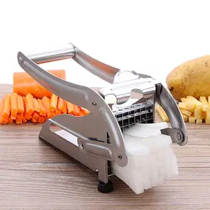 Stainless Steel Vegetable Cutter with 64 Holes for Potatoes Cucumbers Carrots & More Kitchen Utensil 430+PP Material 26x9.5x12.3CM