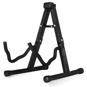 5 Core Guitar Stand A Frame w Foam Arms Rubber Pad for Acoustic Electric Bass