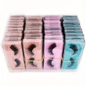 3D Style Valentine's Day False Eyelashes 10 20 30 40 Pairs Lengths 0.39 to 0.79 Inches mm for Festive Makeup（Back card color is random）